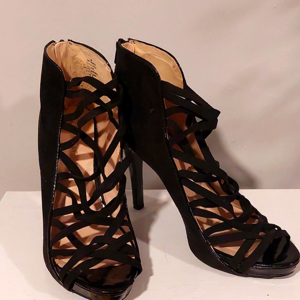 Nine West Strappy Ankle Booties